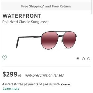 Maui Jim Waterfront with Maui Rose lenses